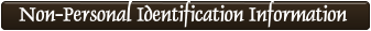 Non-Personal Identification Information