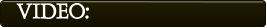 VIDEO: